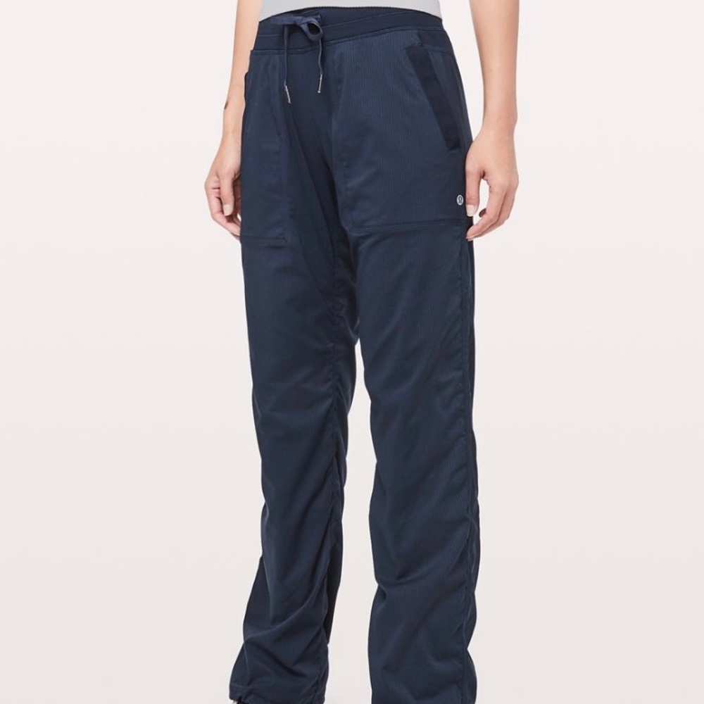 Dance Studio Lined Pant 32” Navy Size 6